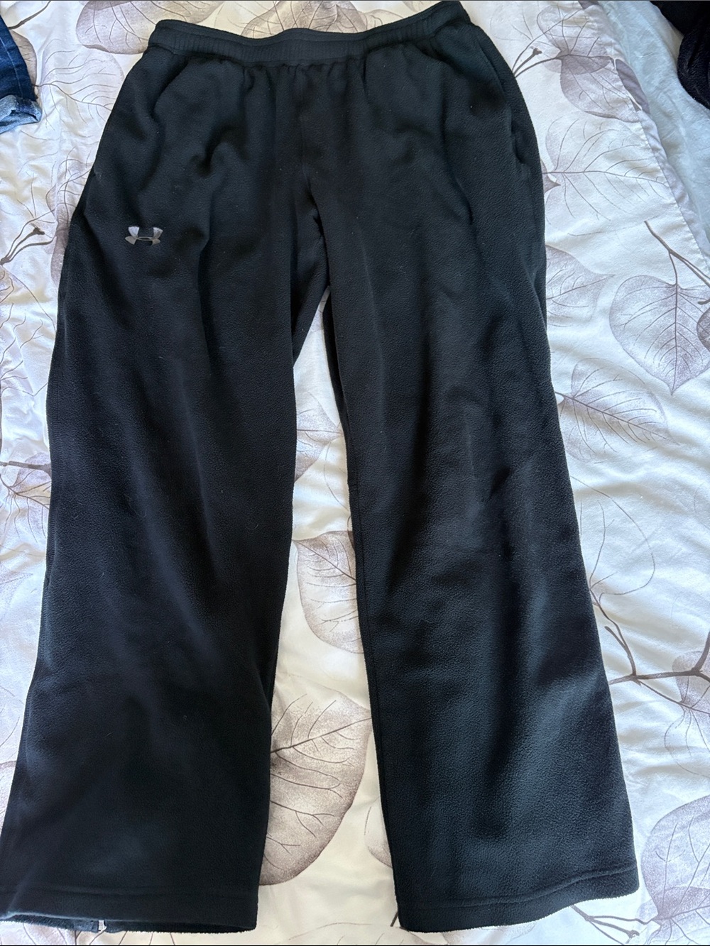 Under Armour Black Cozy Fleece Lounge Pants